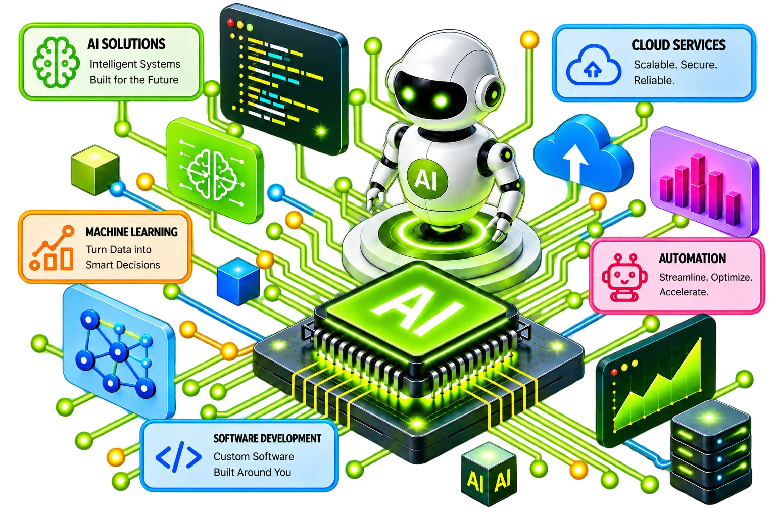 Technology Innovation Illustration